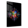 Wallity Pintura Decorativa de Vidrio Templado Multicolor 46 x 72 cm